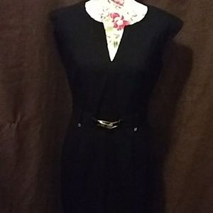 Calvin Klein not basic spring black business dress